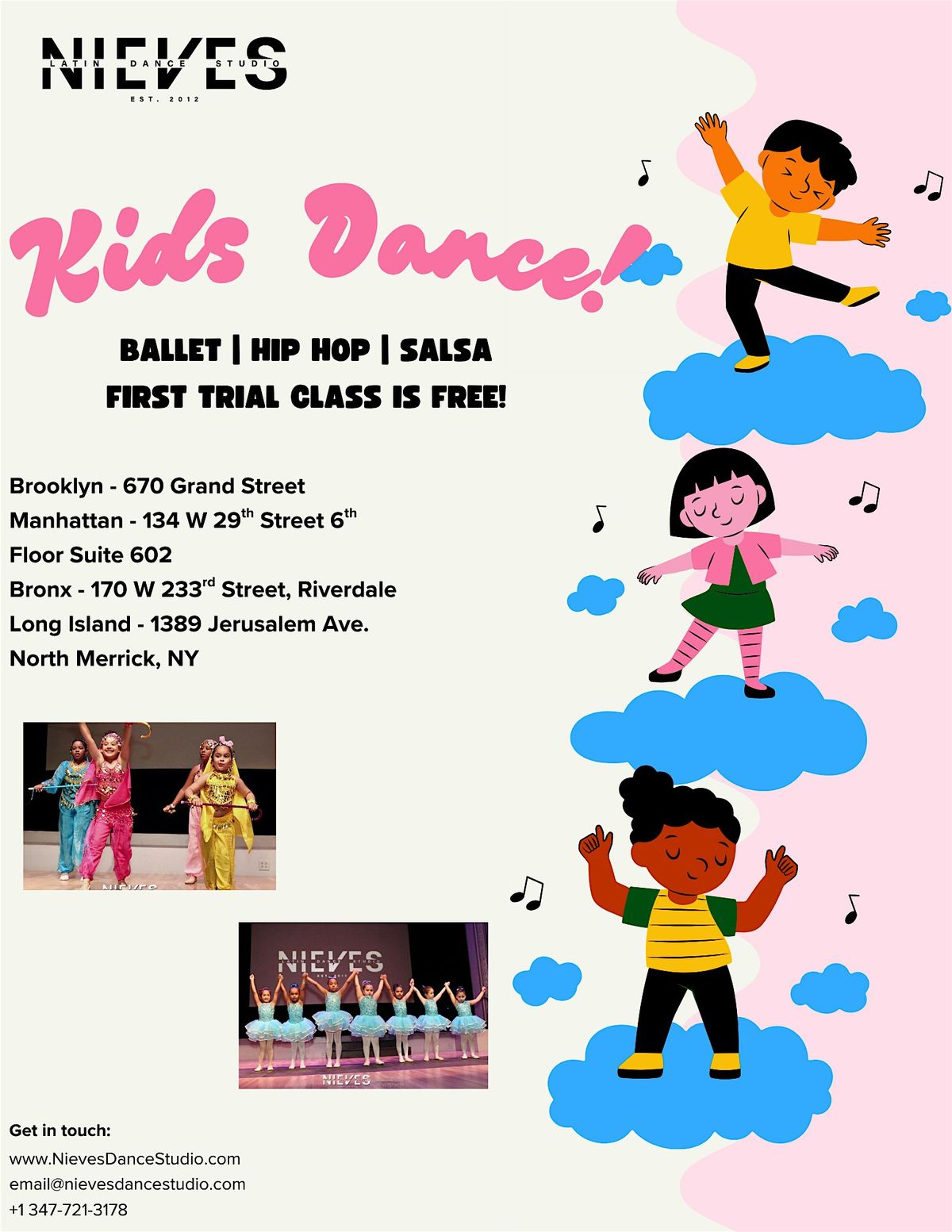 Free Pre-Ballet Dance Class Ages 5 & 6, 20 September | Event in The Bronx | AllEvents
