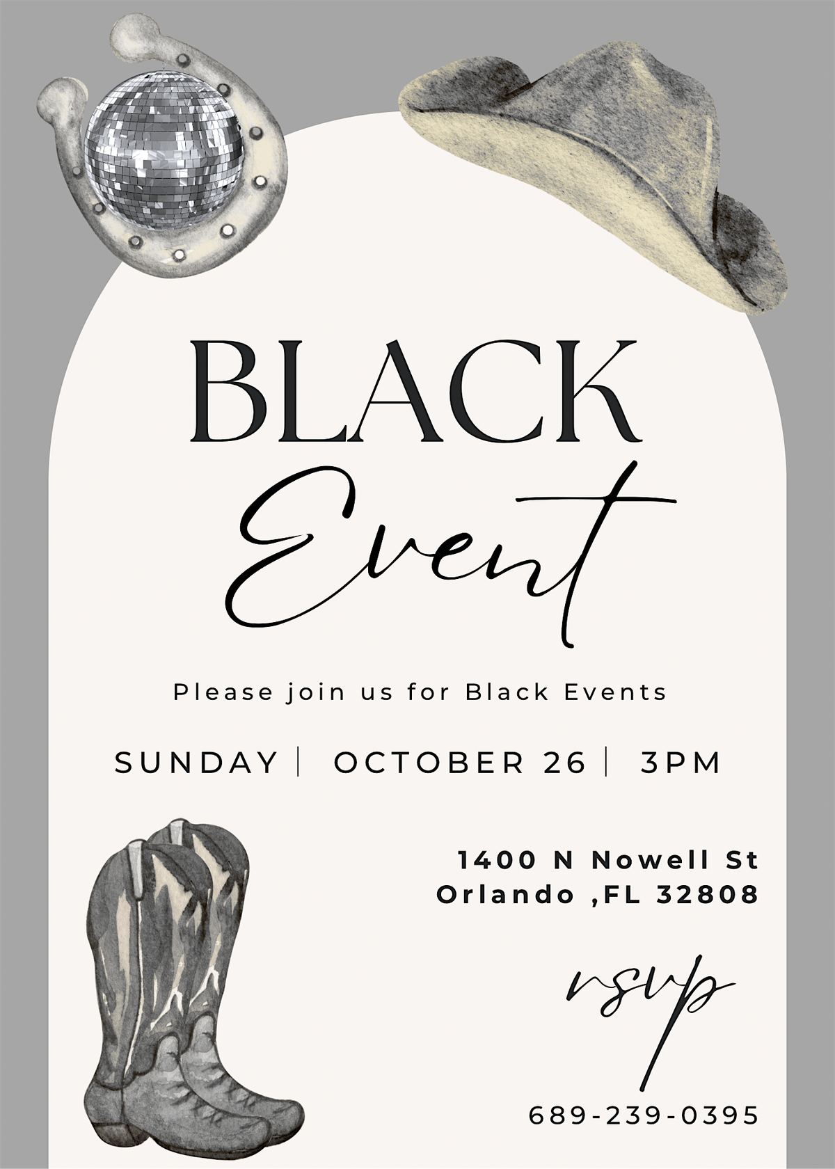 Black Event 2, 26 October | Event in Orlando | AllEvents