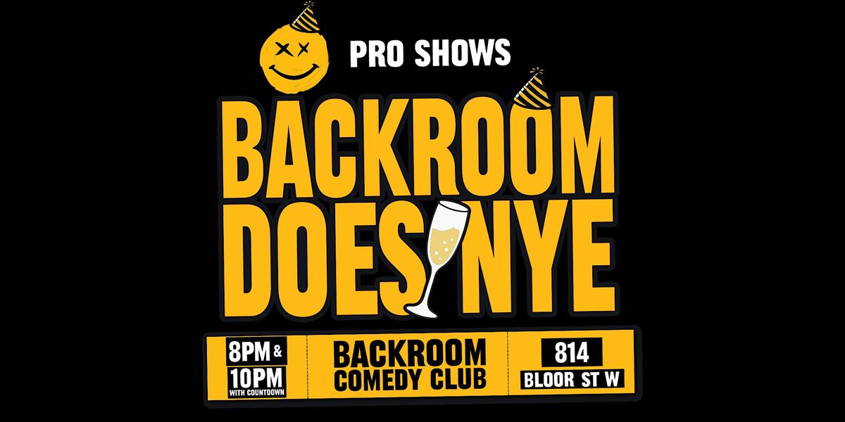 NEW YEAR STAND UP COMEDY SHOW @ Backroom Comedy Club, 31 December | Event in Toronto | AllEvents