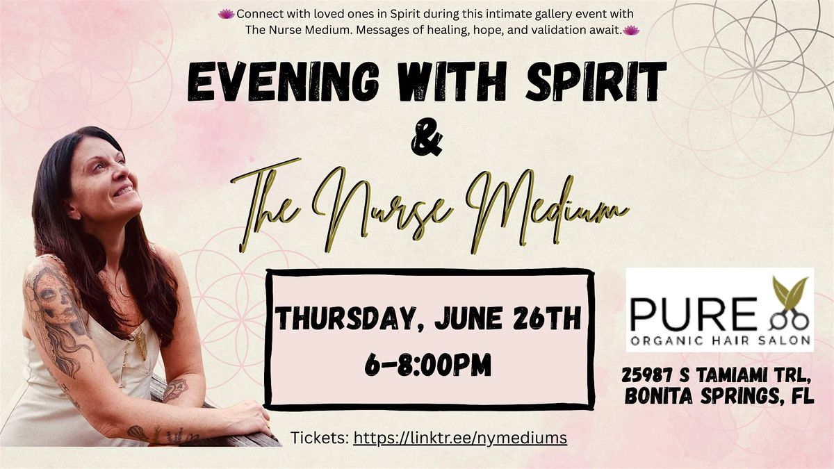 Hearts & Spirit: A Mediumship Gallery with The Nurse Medium, 26 June | Event in Bonita Springs | AllEvents