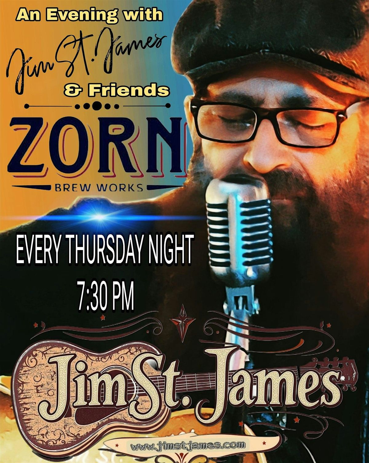 An Evening with Jim St. James and Friends! Every Thursday at 7:30 pm! | Event in Michigan City | AllEvents