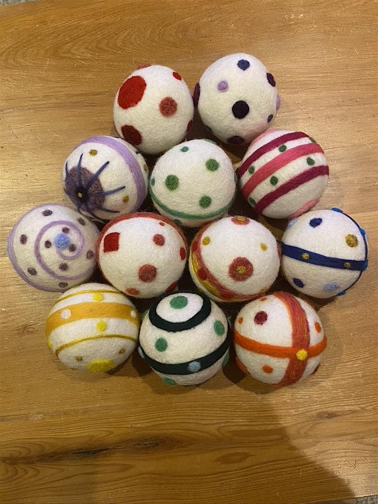 Needle Felting Christmas Bauble Workshop, 26 October | Event in Howrah | AllEvents