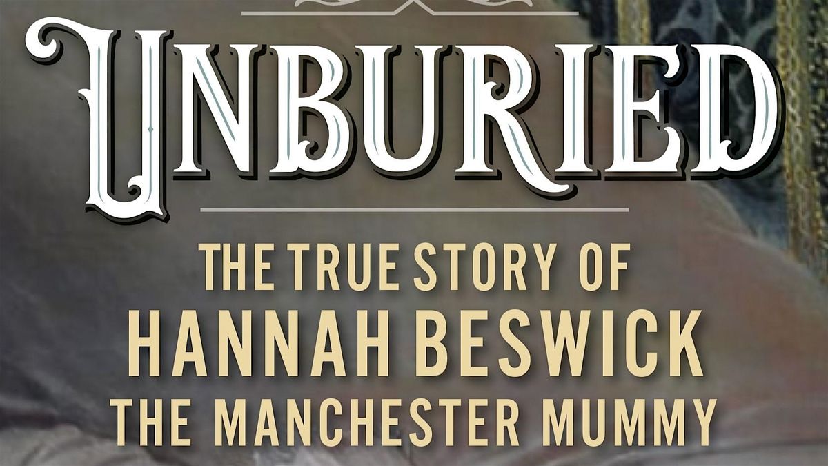 Author Talk: Unburied by Hannah Priest, 14 October | Event in Oldham | AllEvents