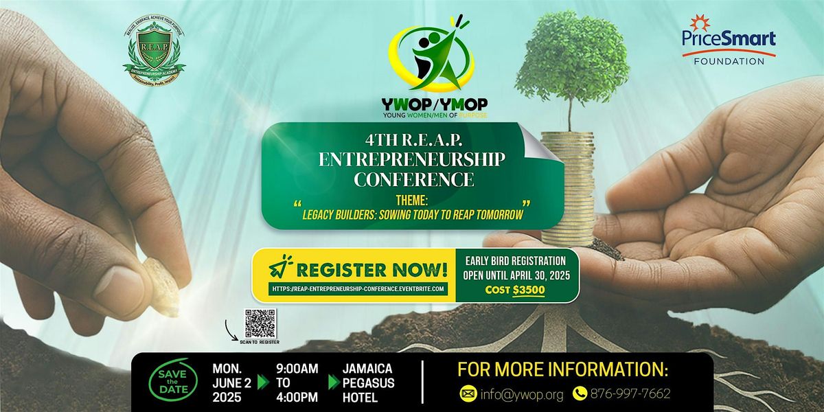 4th REAP Entrepreneurship Conference 2025 | Event in Kingston 5 | AllEvents