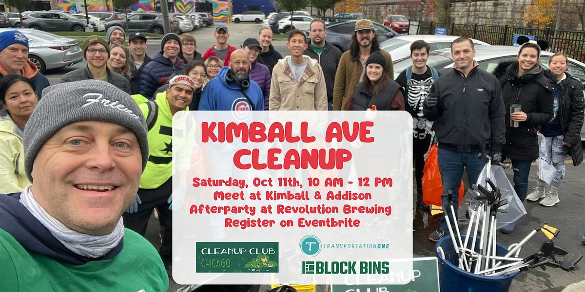 Kimball Ave Cleanup with Cleanup Club! | Event in Chicago | AllEvents