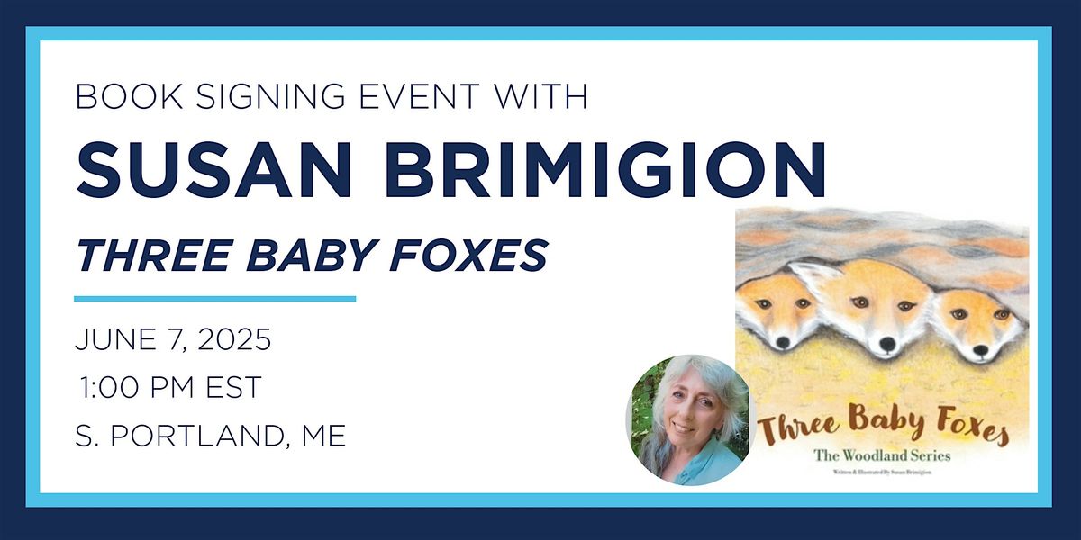 Susan Brimigion Storytime and Book Signing Event, 7 June | Event in South Portland | AllEvents