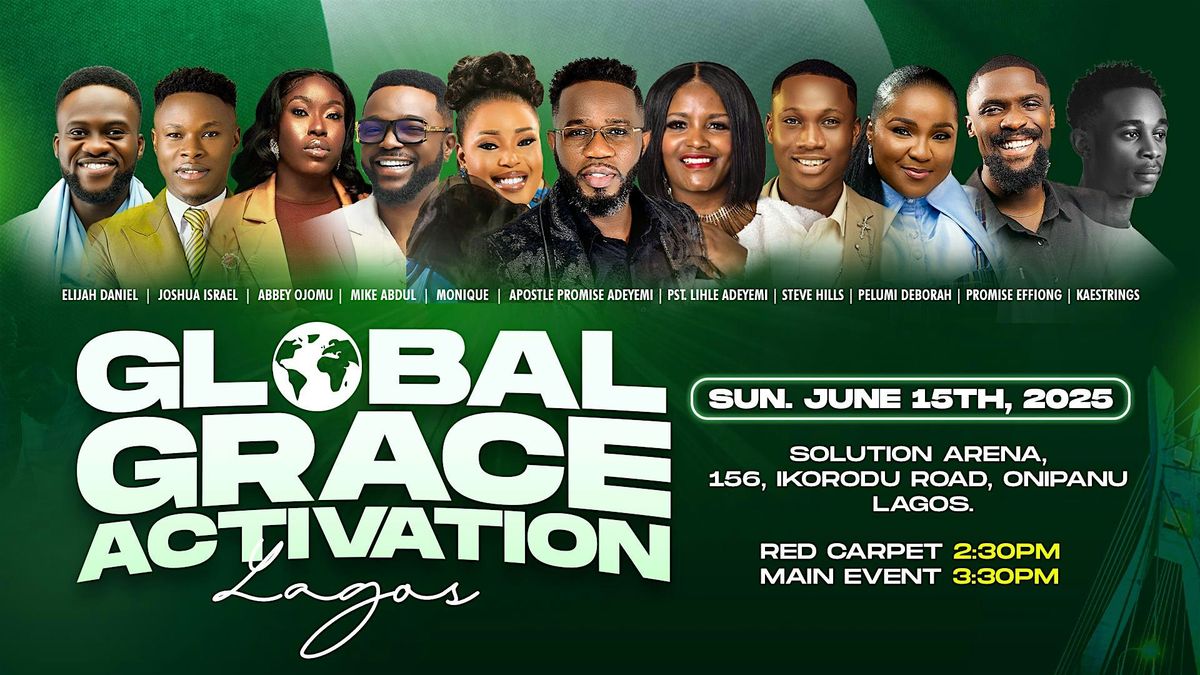 Lagos Global Grace Activation 2025 with Apostle Promise Adeyemi, 15 June | Event in Lagos | AllEvents