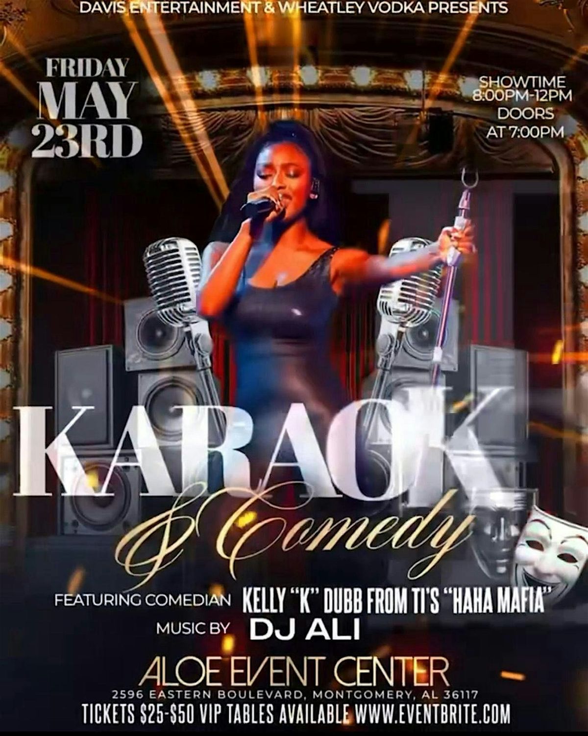 Karaoke & Comedy w/ Comedian Kelly "K-Dubb" & DJ Ali, 23 May | Event in Montgomery | AllEvents