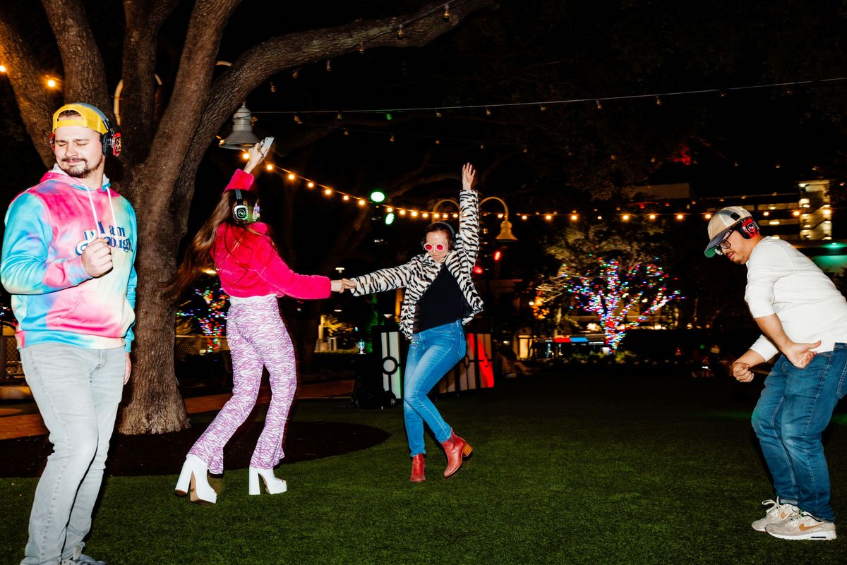 Sleigh Bell Beats (Silent Disco), 6 December | Event in Houston | AllEvents