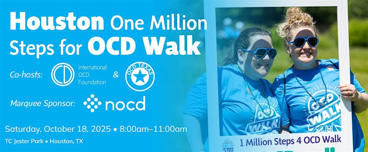Houston One Million Steps for OCD Walk, 18 October | Event in Houston | AllEvents