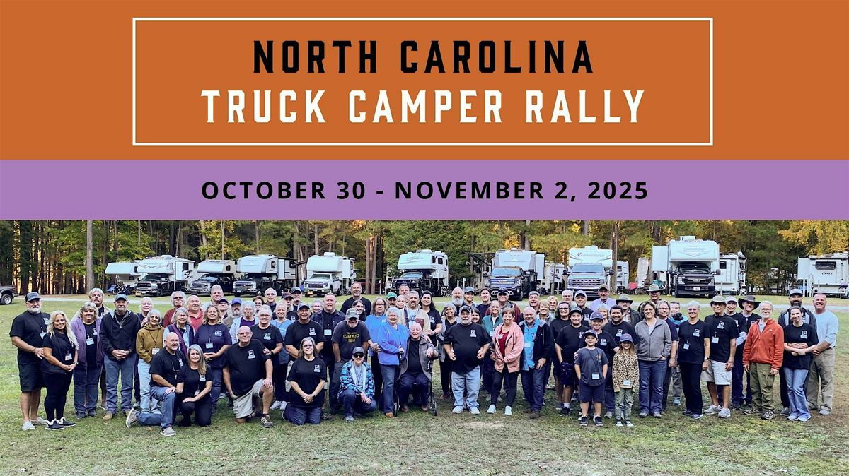 2025 NC Truck Camper Rally, 30 October | Event in Pittsboro | AllEvents