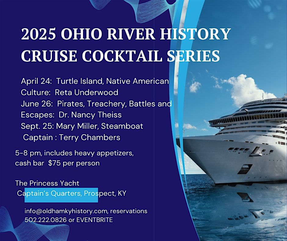 River History Cruise: Mary Miller, First Female Captain on the Ohio River, 25 September | Event in Prospect