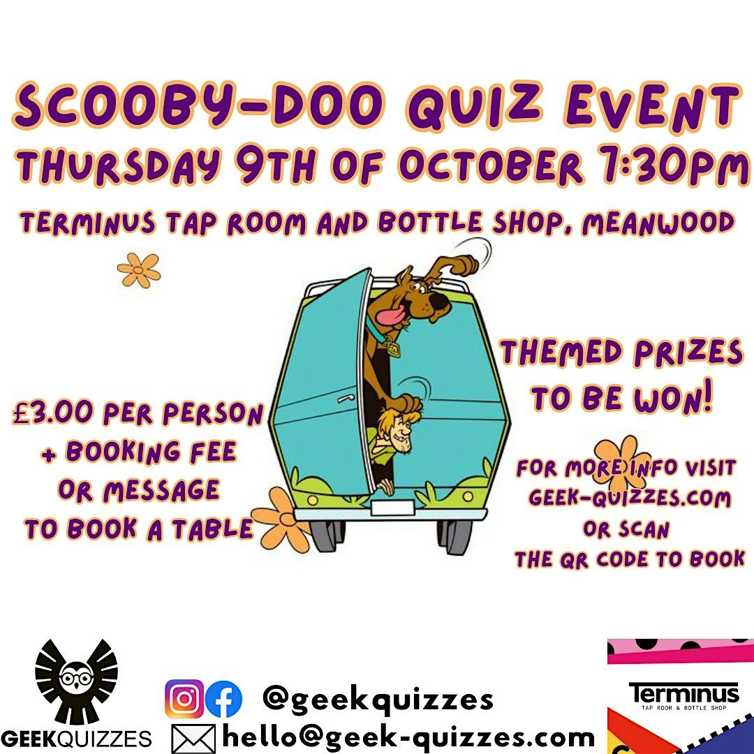 Scooby-Doo Quiz Event, 9 October | Event in Meanwood | AllEvents