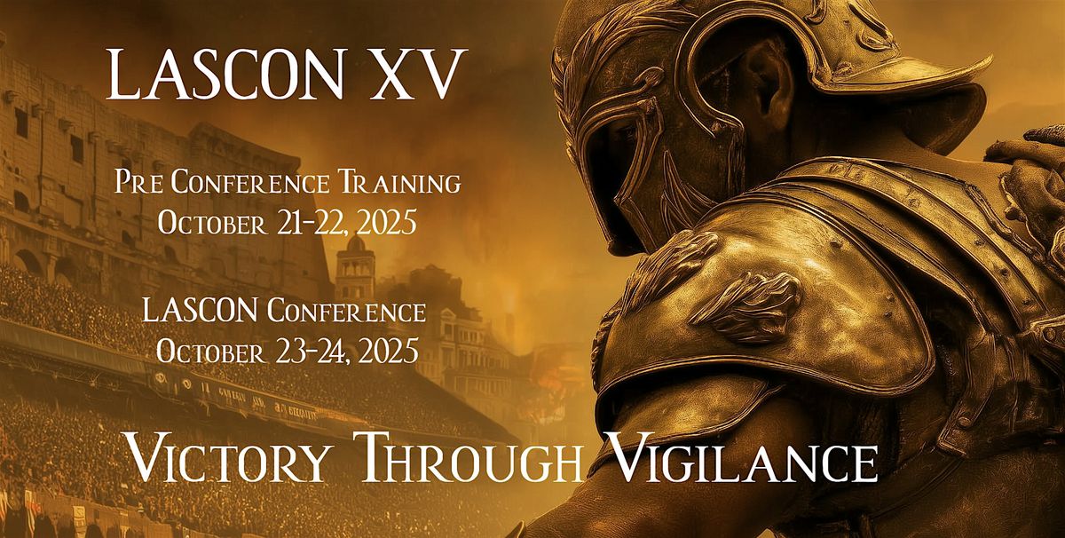 LASCON 2025 Training, 21 October | Event in Austin | AllEvents
