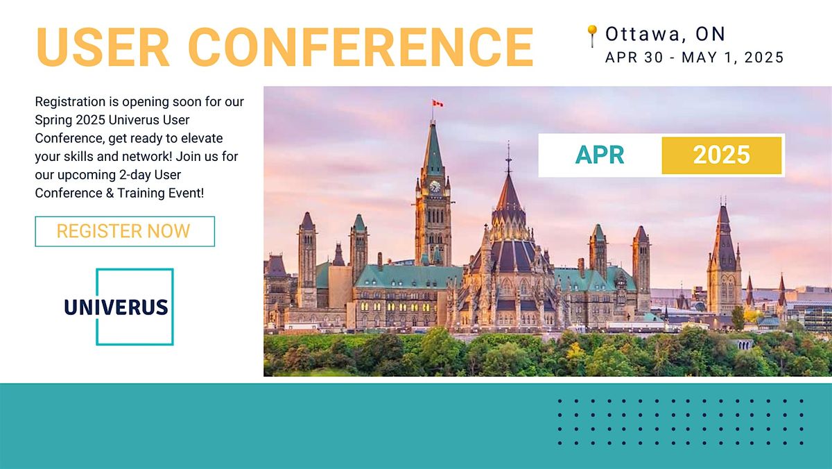 Univerus User Summit - Ottawa | Event in Ottawa | AllEvents