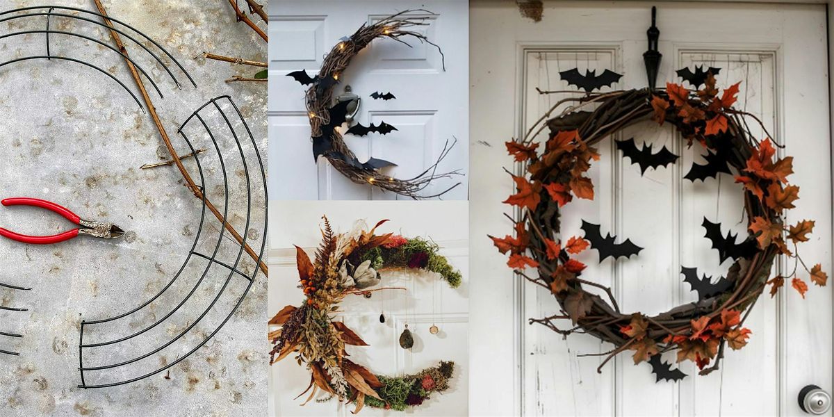 Skate & Create – Under 16s Autumn & Halloween Wreath-Making Workshop, 25 October | Event in Swansea