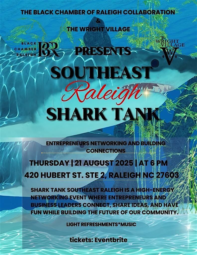 Raleigh Shark Tank - Business and Networking Event, 21 August | Event in Raleigh | AllEvents