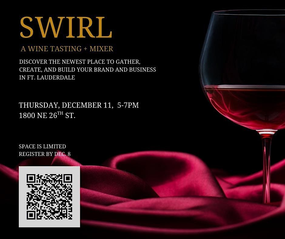 Swirl: A Wine Tasting & Mixer, 11 December | Event in Wilton Manors | AllEvents