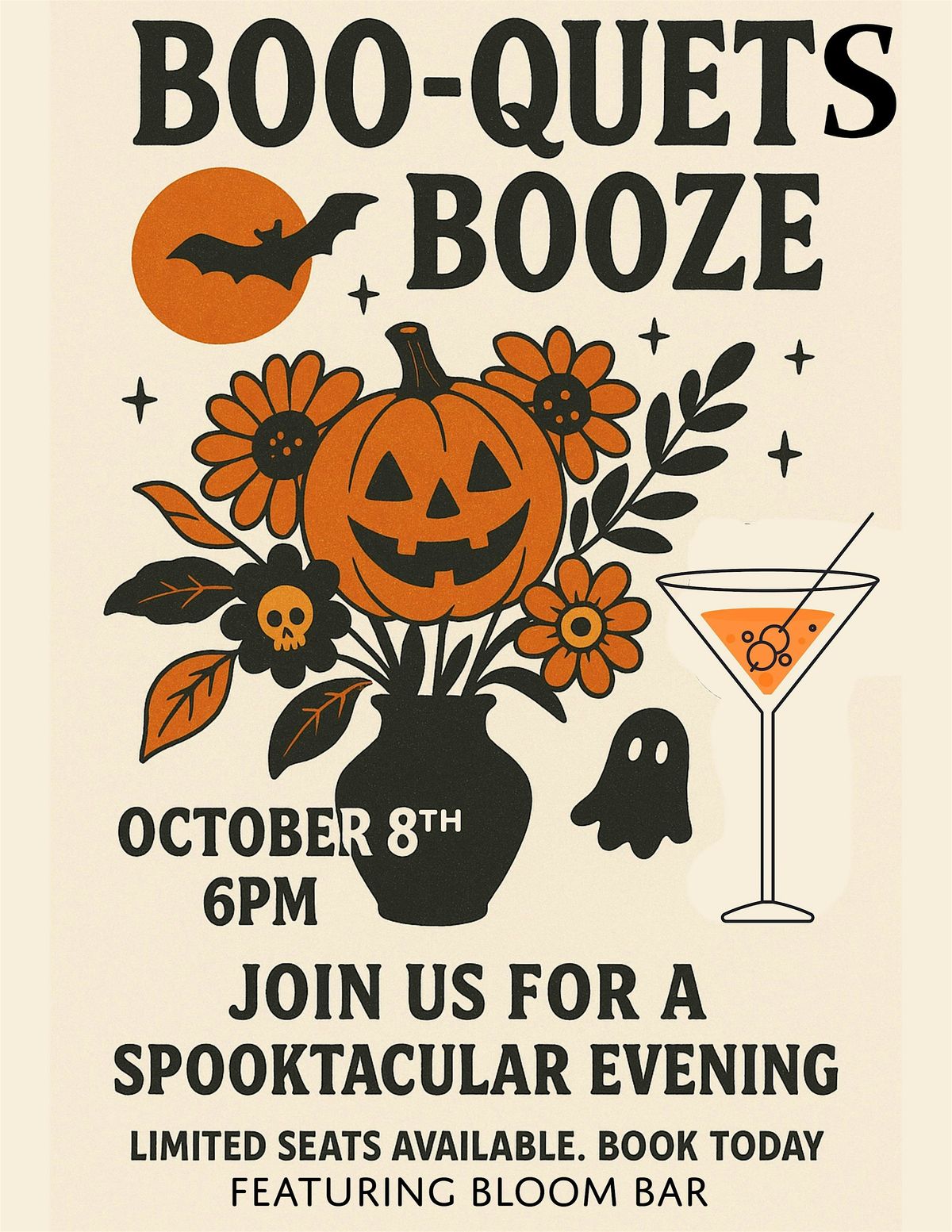 LEKKER EATS PRESENTS: BOO-QUETS & BOOZE, 8 October | Event in Myrtle Beach | AllEvents