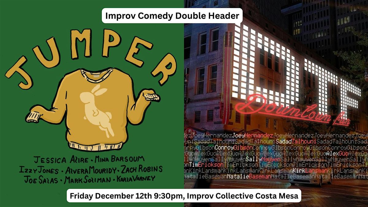 Jumper + Downtown Fun (Final Performances!) , 12 December | Event in Costa Mesa | AllEvents