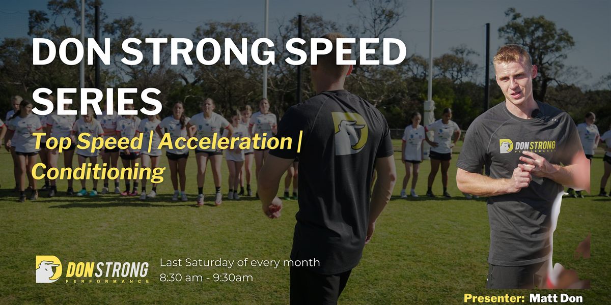 Don Strong Speed Series - Session #4, 12 October | Event in Cranbourne East | AllEvents