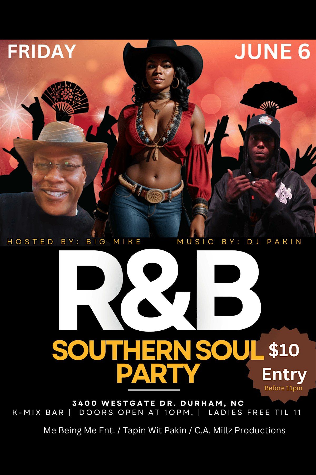 R&B Southern Soul Party, 6 June | Event in Durham | AllEvents