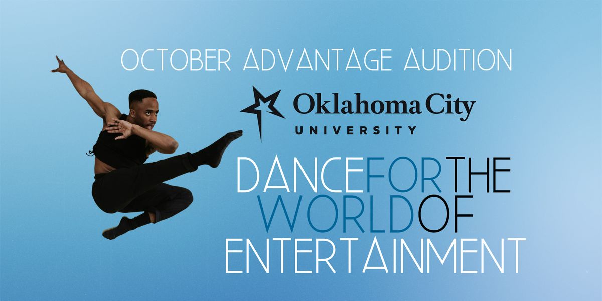 2025 October OCU Dance Advantage Admission & Scholarship Audition, 24 October | Event in Oklahoma City