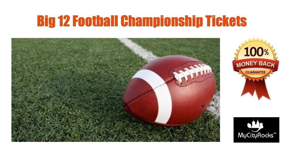 Big 12 Football Championship Game Tickets Arlington TX AT&T Stadium