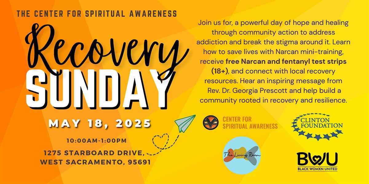 Recovery Sunday, 18 May | Event in West Sacramento | AllEvents