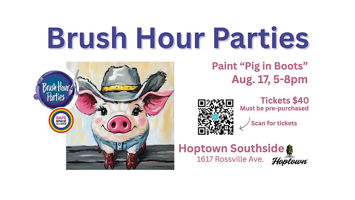 Brush Hour Parties Paint and Sip, 17 August | Event in Chattanooga | AllEvents