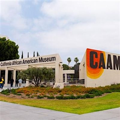 California African American Museum logo