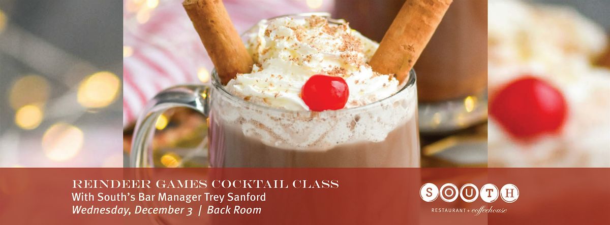 Reindeer Games Holiday Cocktail Class with bar manager, Trey Sanford, 3 December | Event in Anchorage | AllEvents