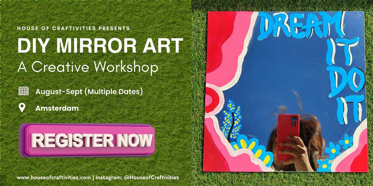 DIY Mirror Art: A Creative Workshop | Event in Amsterdam | AllEvents