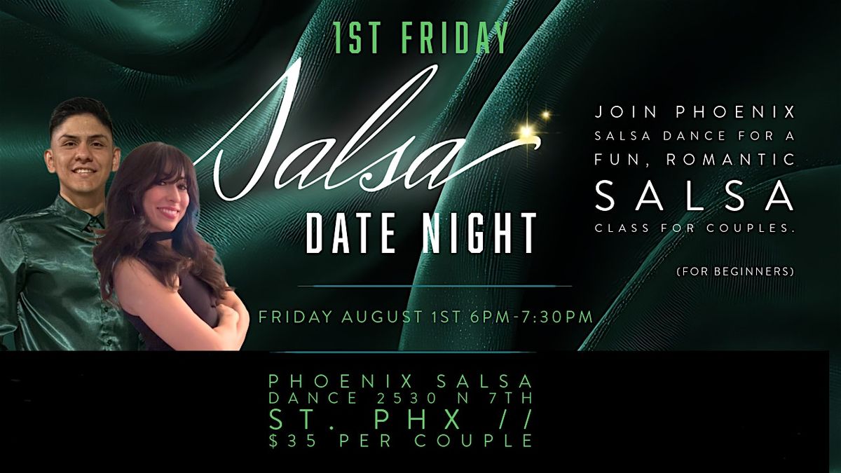 First Friday Salsa Date Night!, 1 August | Event in Phoenix | AllEvents