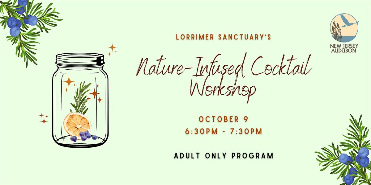 Nature Infused Cocktail Workshop, 9 October | Event in Franklin Lakes | AllEvents