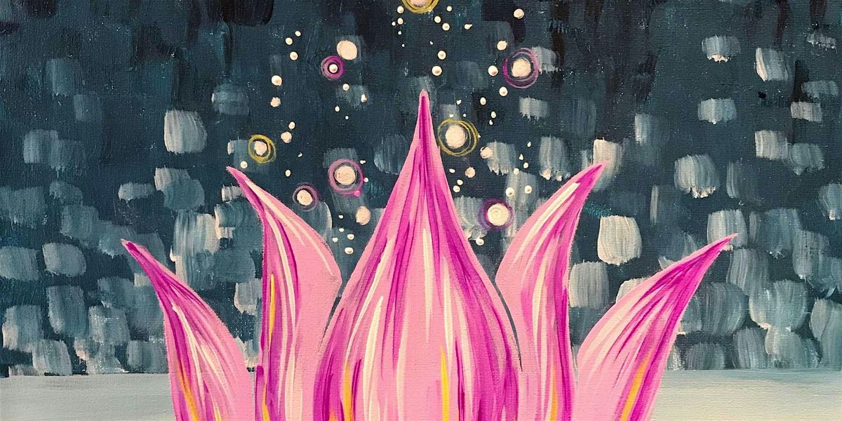 Enchanted Lotus - Paint and Sip by Classpop!™, 15 July | Event in Lexington | AllEvents