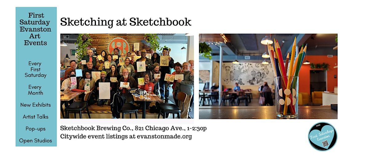 Sketching at Sketchbook, 6 December | Event in Evanston | AllEvents