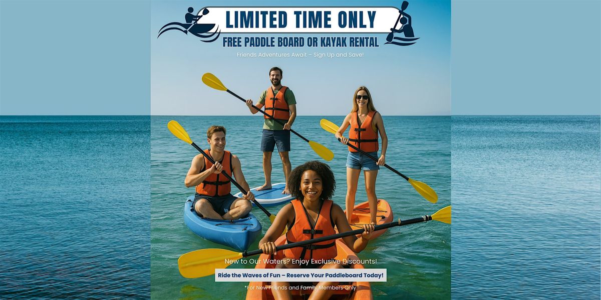 *FREE Paddle or Kayak Rental + Free Membership with Special Offers, 24 May | Event in Fort Lauderdale | AllEvents