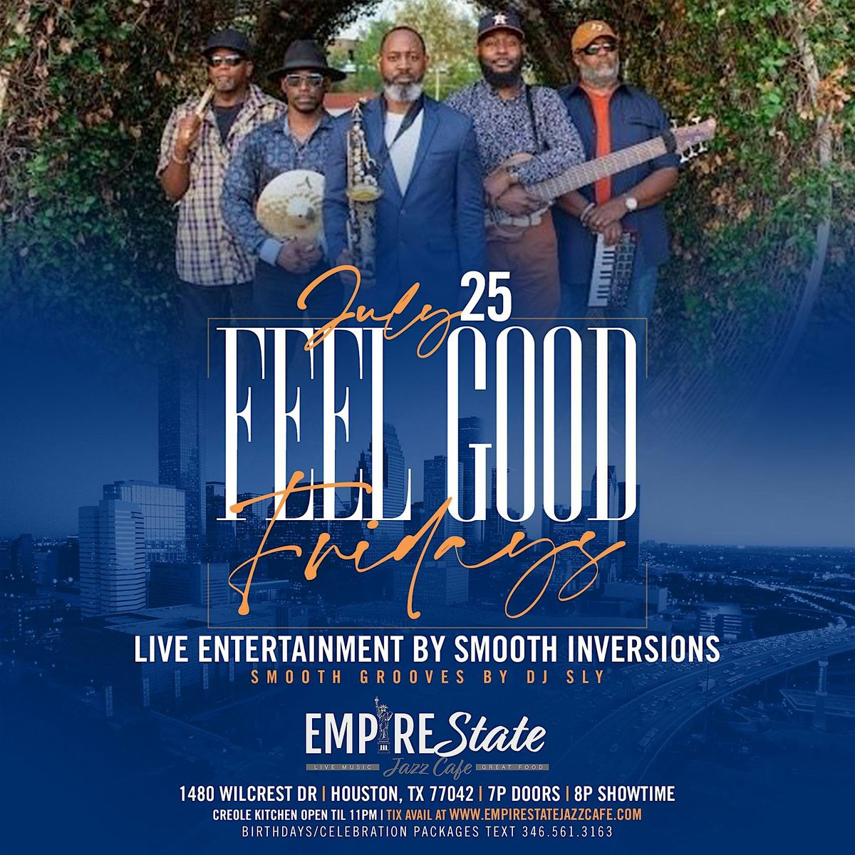 7/25  - Feel Good Fridays with Smooth Inversions, 25 July | Event in Houston | AllEvents