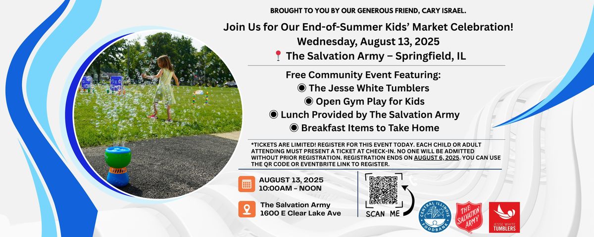 The Jesse White Tumblers brought to you by Central Illinois Foodbank, 13 August | Event in Springfield | AllEvents