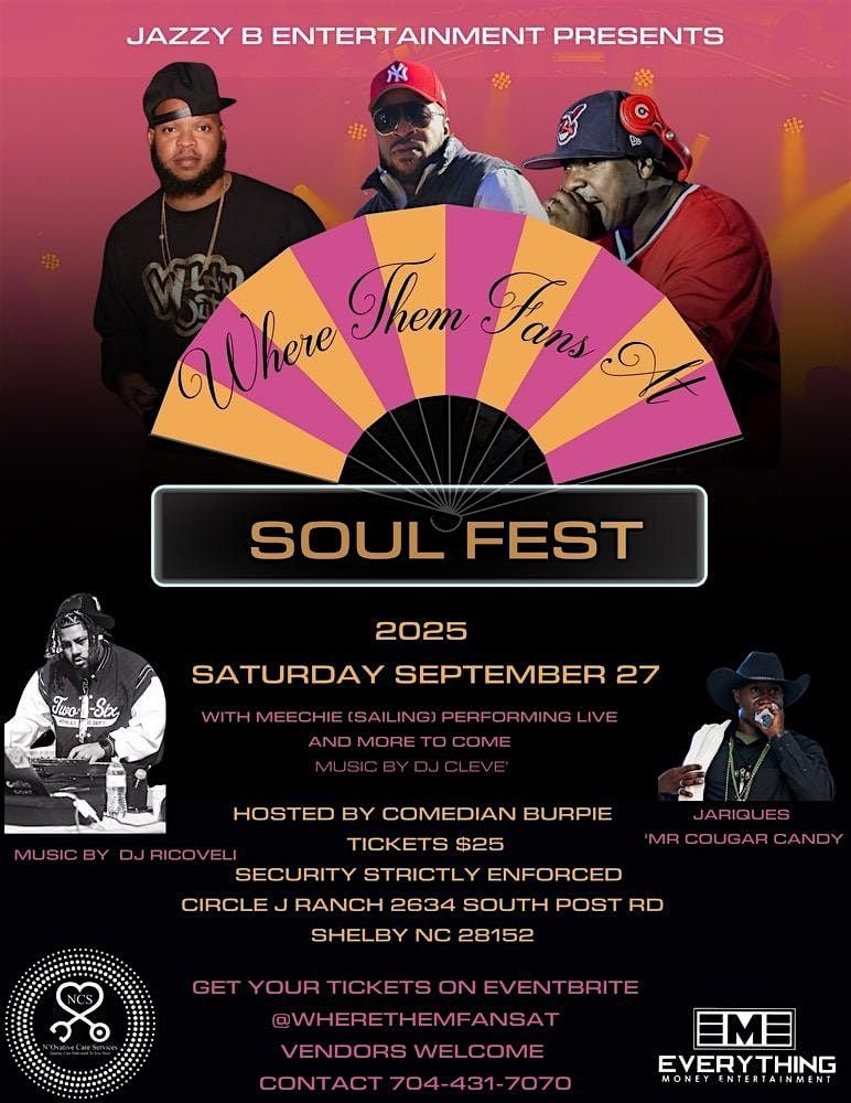 "WHERE THEM FANS AT", 27 September | Event in Shelby | AllEvents