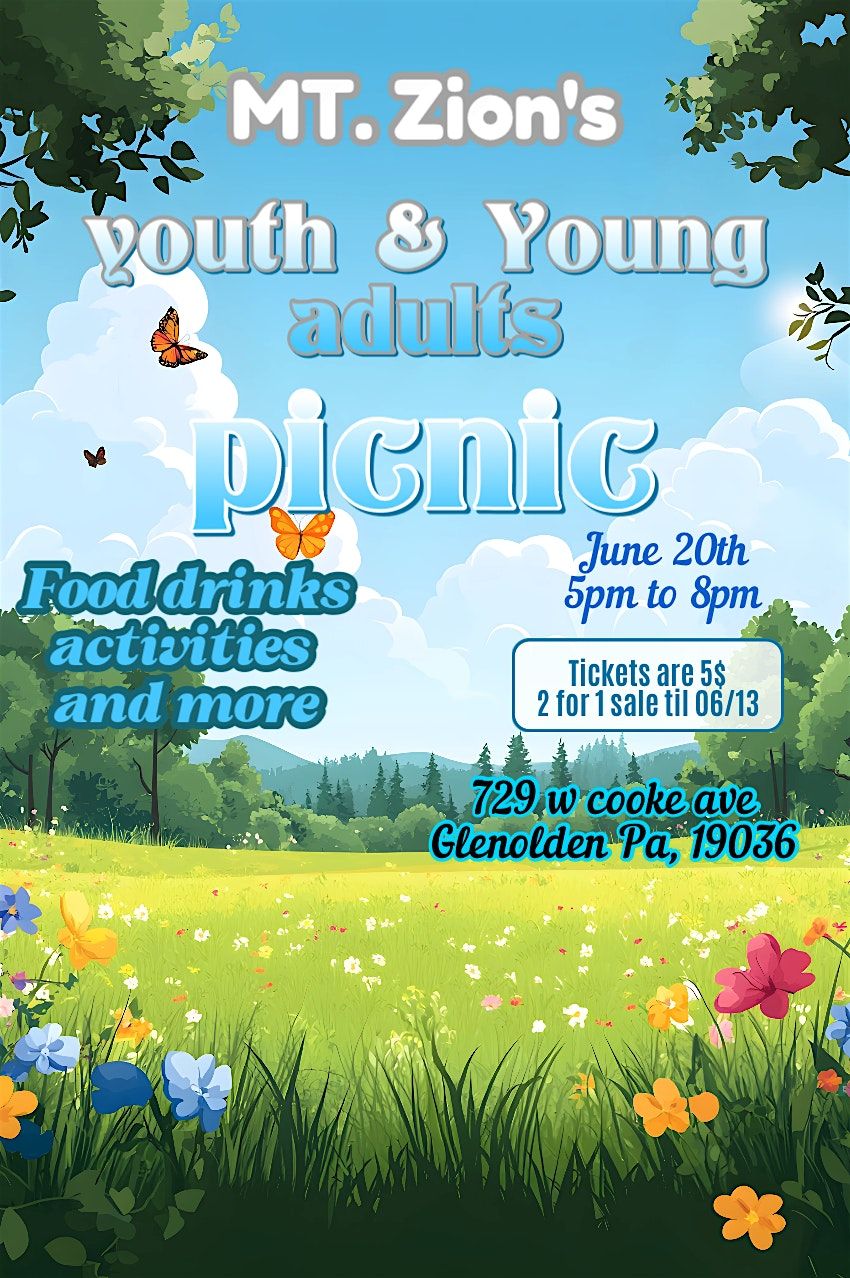 My.Zion Y&Y PICNIC | Event in Glenolden | AllEvents