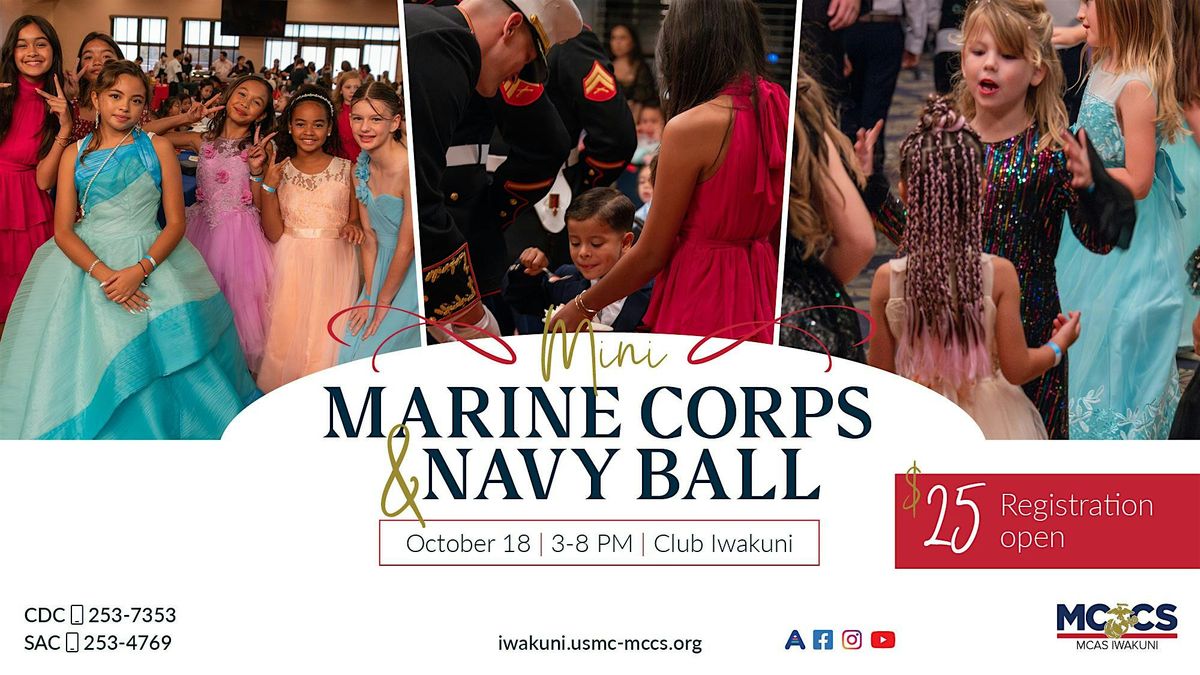 Mini Marine Corps & Navy Ball, Club Iwakuni, 18 October 2025 | AllEvents