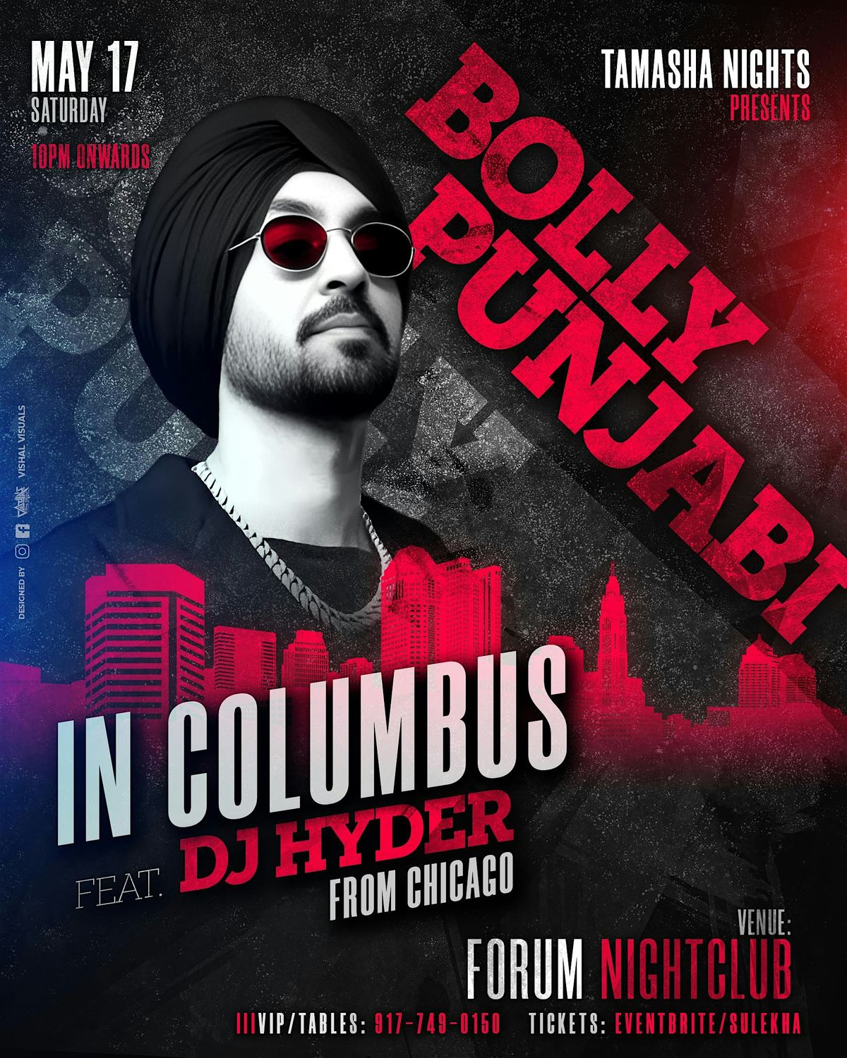 COLUMBUS BOLLYWOOD-PUNJABI NIGHT FT. DJ HYDER @THE FORUM, 17 May | Event in Columbus | AllEvents
