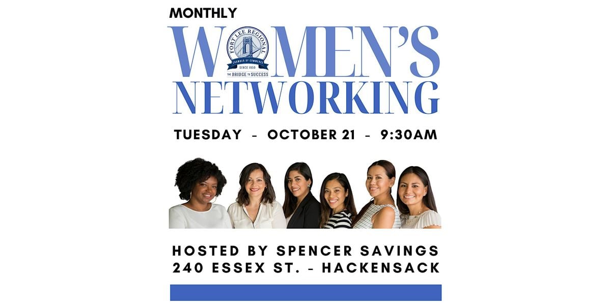 Women's Business Networking, 21 October | Event in Hackensack | AllEvents