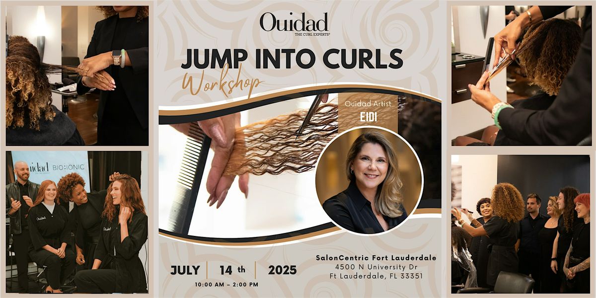 Jump into Curls: Hands-On Cutting Workshop with Eidi, 14 July | Event in Fort Lauderdale | AllEvents