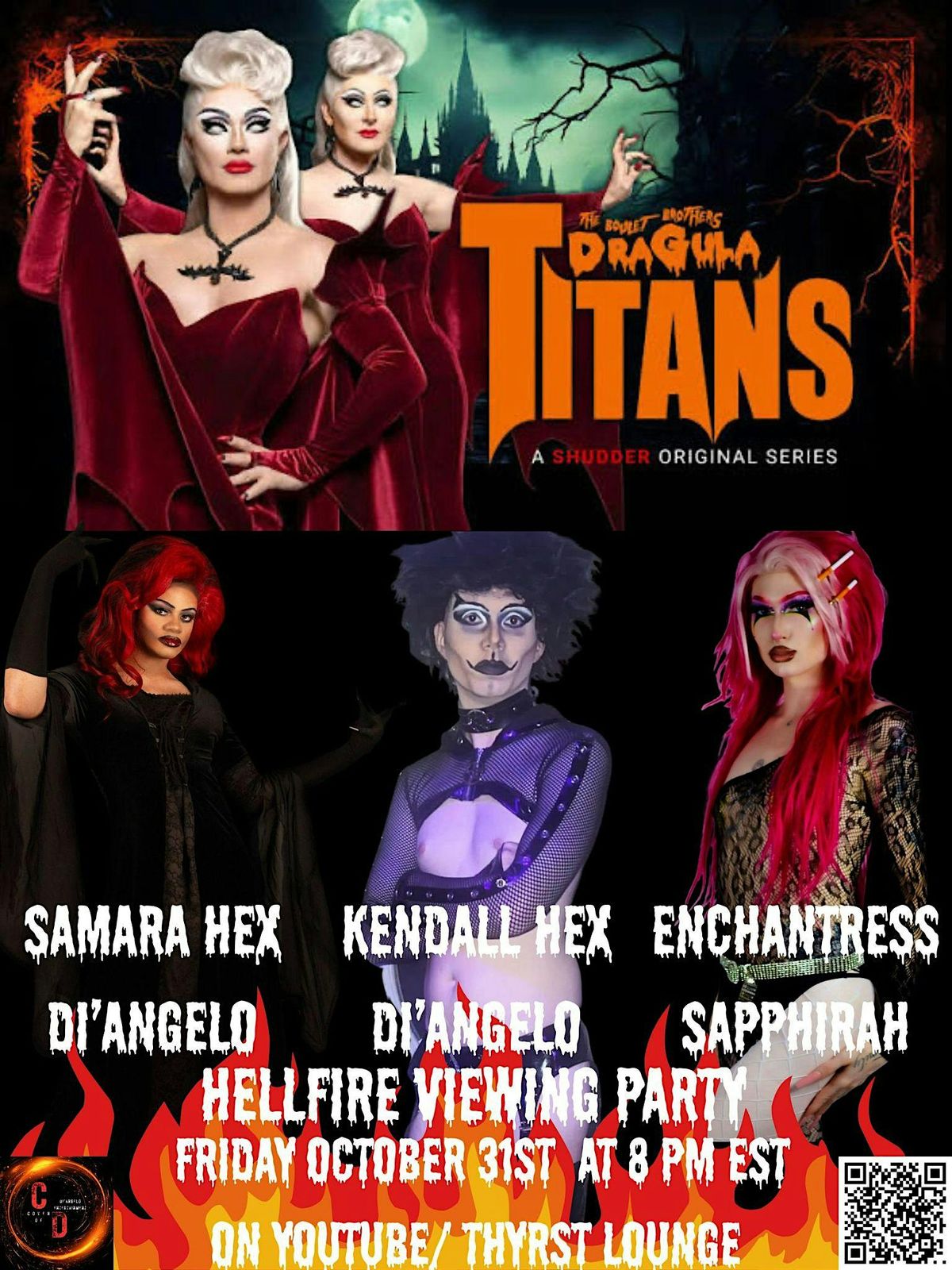 Hellfire Viewing Party + Halloween Spooktacular Ball, 31 October | Event in Largo | AllEvents