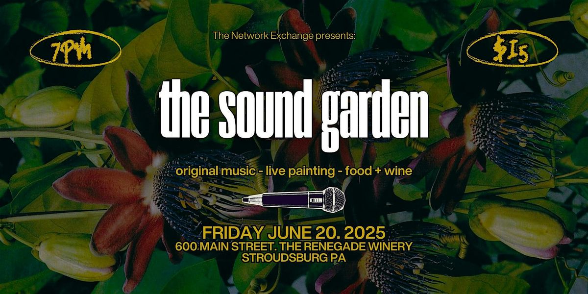 THE SOUND GARDEN, 20 June | Event in Stroudsburg | AllEvents