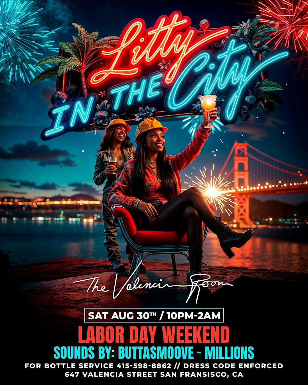 LITTY IN THE CITY - Labor Day Wknd 8.30