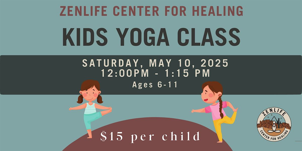 ZenKids Yoga Class, 10 May | Event in Queen Creek | AllEvents
